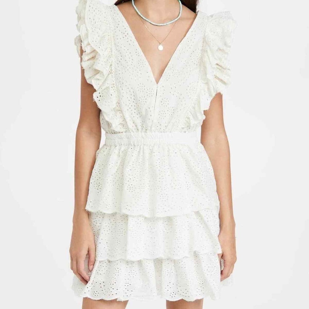 Anthropologie Love The Label Eyelet Dress - Picture 2 of 7